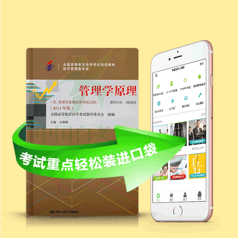 00054 管理学原理 2025年4月精华版